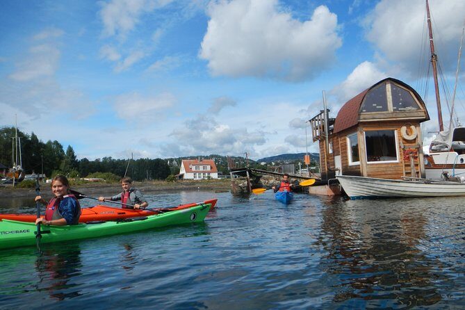 2- hour kayak trip on the Oslo Fjord - Flexibility on the route: nature ride or a beach stop