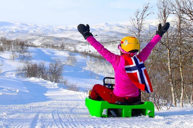 2-Hour Racing Toboggan at Dagali Fjellpark near Geilo in Norway - Night vs daylight sledding: how the darkness changes everything
