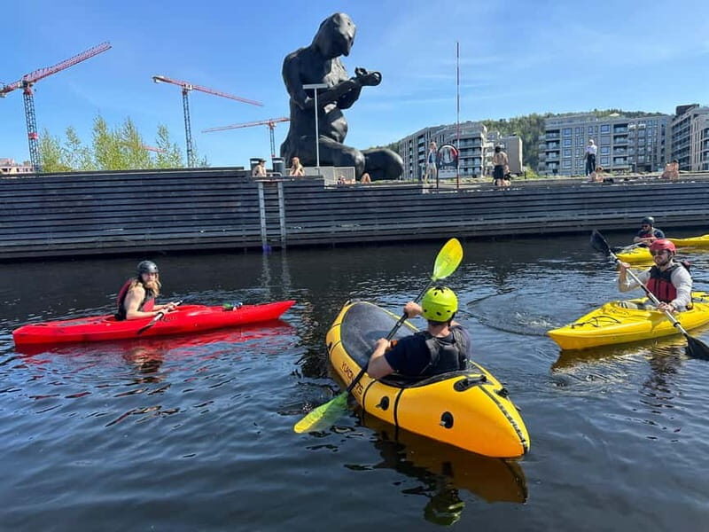 Akerselva River: Urban Paddling Adventure Kayak Tour - When the river gets playful: bumps, waterfall moments, and nature breaks
