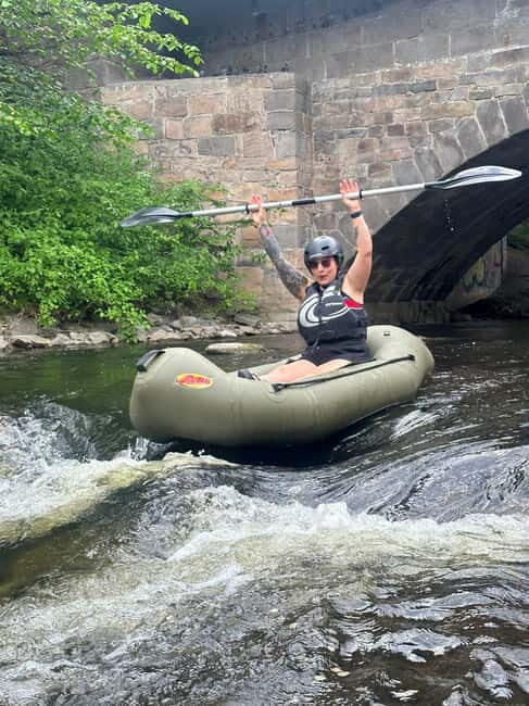 Akerselva River: Urban Paddling Adventure Kayak Tour - Starting at Nedre Foss: gear on, safety first, then you paddle