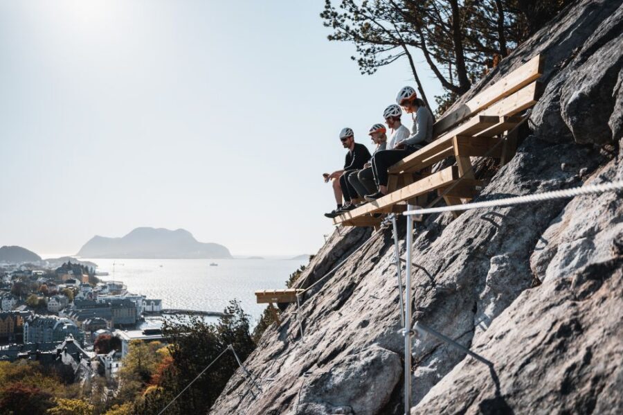 Ålesund: Via Ferrata tour - How hard is it, really? Fitness, footing, and the fear-of-heights filter