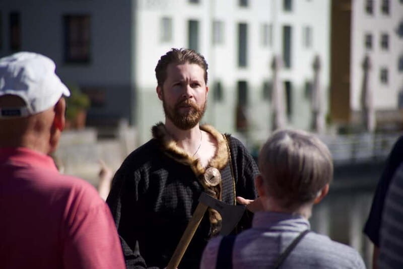 Alesund: Viking Tour with Ship Experience and Tasting - The street walk: bringing Viking life into modern Ålesund