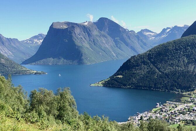All About the Fjords in One Tour by Boat and Bus from Ålesund - Hellesylt and the Mission Impossible cliff connection