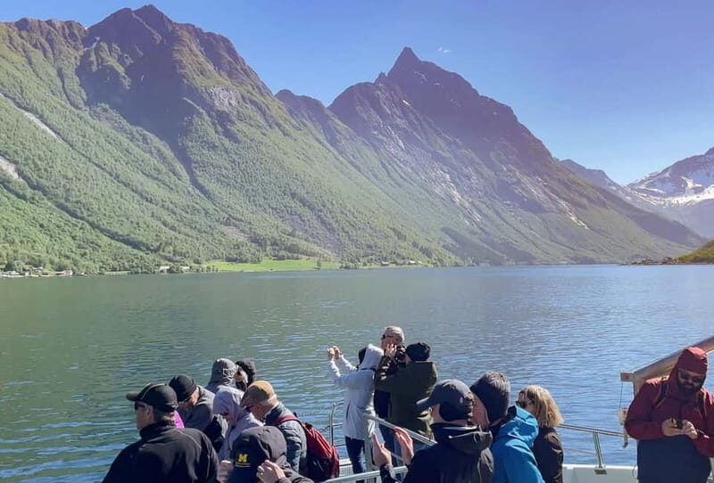 All About the Fjords, in one tour by bus & boat from Ålesund - Hjørundfjord to Øye: The fjord cruise that sets the tone