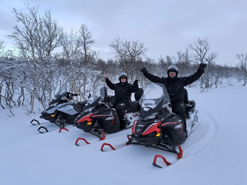 Alta: Guided Snowmobile Safari on Finnmarksvidda With Snacks - The snowmobile lesson: simple, but don’t treat it lightly