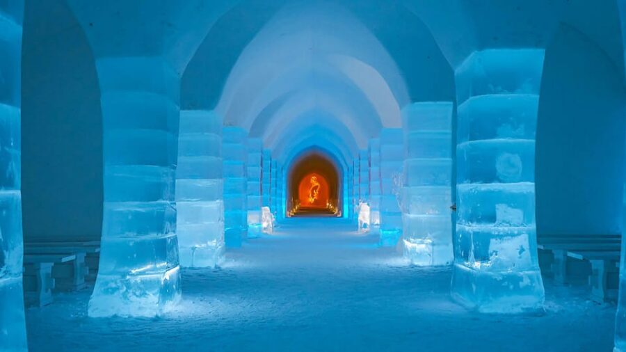 Alta: Igloo Ice Hotel and Hiking to the Frozen Waterfall. - Frozen Gargia Foss: what you’re actually hiking for