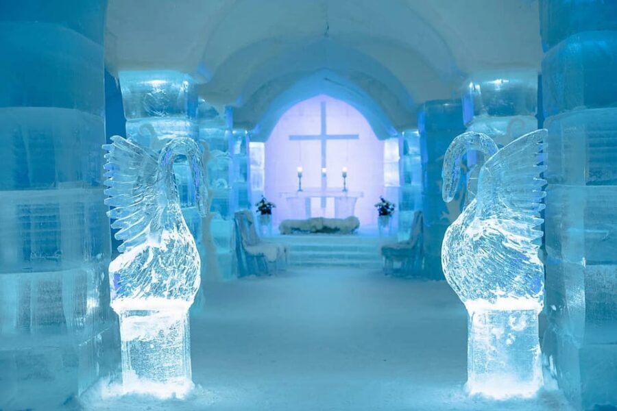 Alta: Igloo Ice Hotel and Hiking to the Frozen Waterfall. - Your 5-hour flow: transfers, igloo time, and the 2 km snowshoe section