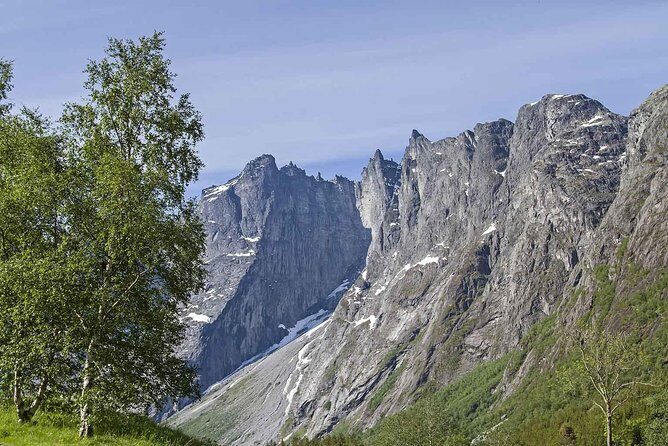 Andalsnes Shore Excursion: the Troll Road and Troll Wall - Trollveggen Besoksenter: meeting the Troll Wall face-to-face