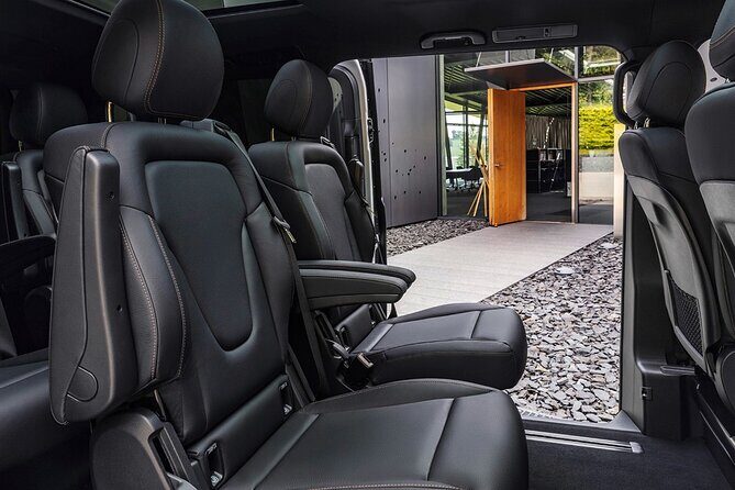 Arrival Private Transfer from Bergen Airport BGO to Bergen by luxury minivan - The vehicle experience: Mercedes-Benz comfort for up to 6