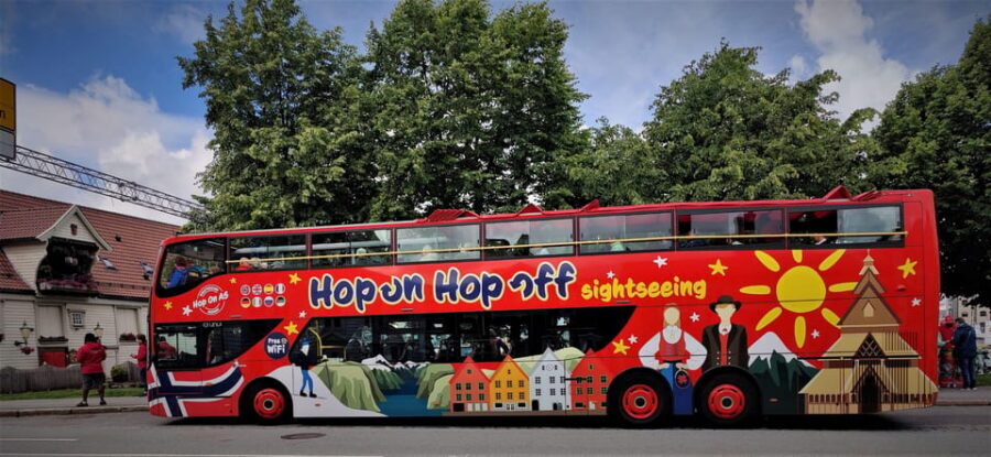 Bergen: 24-Hour Hop-On, Hop-Off Bus Ticket GrayLine - Bergen Aquarium and the Fisheries angle: sea life plus local industry