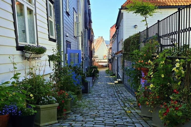 Bergen Like a Local: Culture, Views, and the Stave Church - Getting your bearings at Den blå steinen
