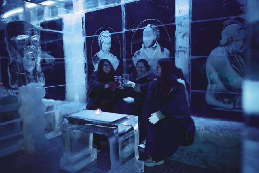Bergen: Magic Ice Bar Entry Ticket with Welcome Drink - Magic Ice Bergen: what the sub-zero ice show is really like