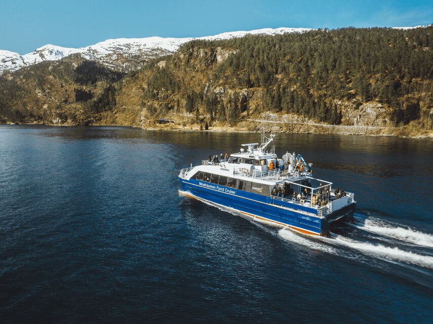 Bergen: Mostraumen Fjord Cruise - with Local Tour Guides - Route Breakdown: Cityfjord, Salhusfjord, and the Osterfjord Build the Journey