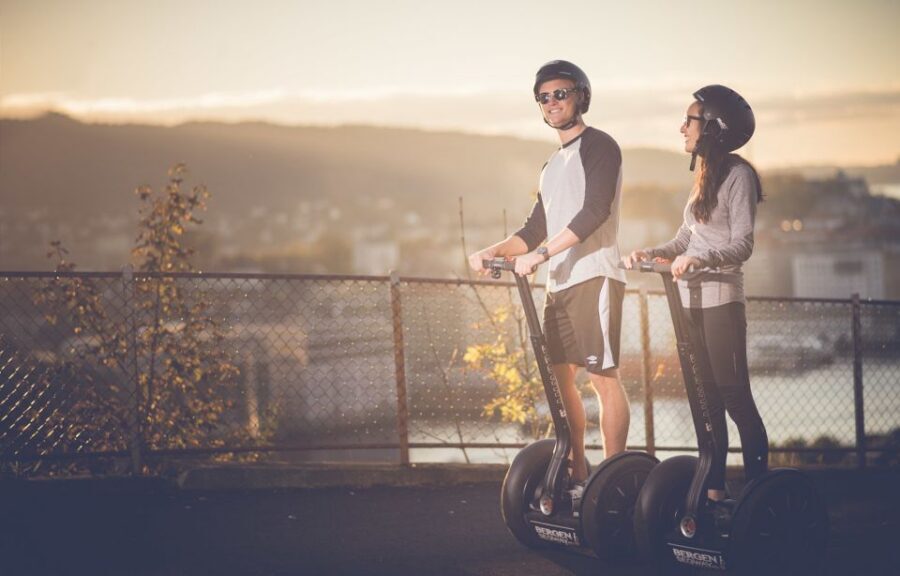 Bergen: Night Segway Tour - Meeting at Bontelabo and Getting Set Up Right