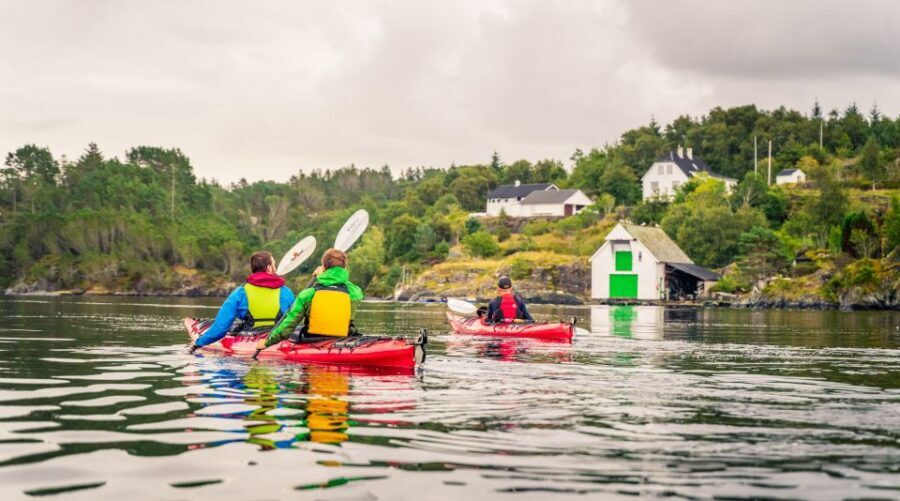 Bergen: Øygarden Islets Guided Kayaking Tour - Price and value: $198 for 5 hours, gear, food, and pickup