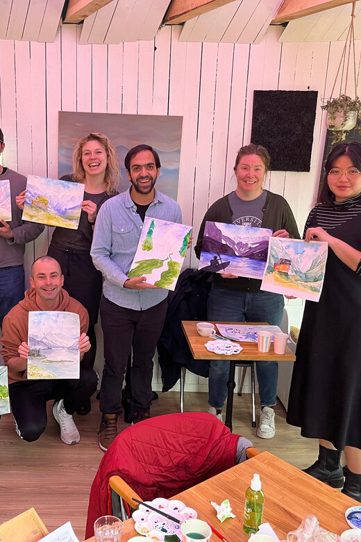 Bergen: paint Norwegian landscape with watercolor - Quick hits before you go