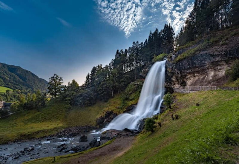 Bergen: Power of Vøringsfossen – our Most Iconic Waterfall - Hardanger Bridge Viewpoint: Fjord Views Between the Falls