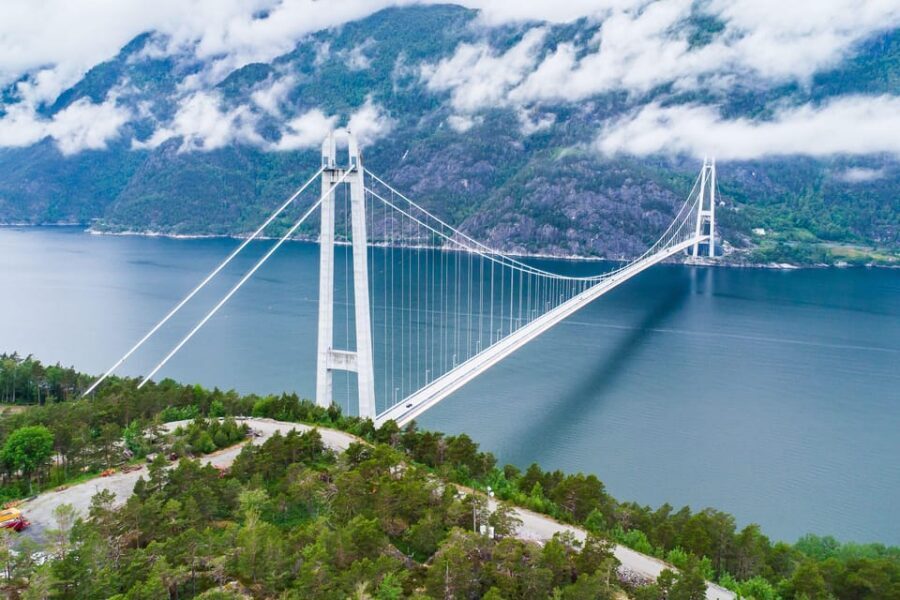 Bergen: Private Waterfalls and Wonders of Fjord Norway - Hardanger Bridge and Hardangerfjord: the second-longest fjord in action