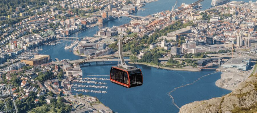 Bergen: Round-Trip Ulriken Cable Car Ticket - Haukelandsbakken 40: finding the lower station without wasting daylight