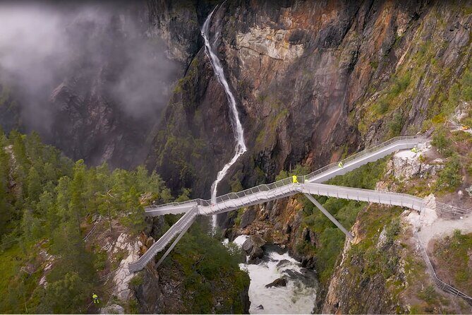 Bergen: The Power of Vøringsfossen – our most iconic waterfall - Skjervsfossen: Double Waterfall Power and Two Ways to See It