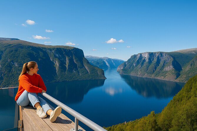 Bergen: UNESCO Fjord Cruise, Flåm & Stegastein - Incl. Lunch - Quick hits before you go
