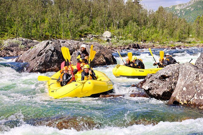 Child Appropriate Family Rafting in Dagali near Geilo, Norway - Up to grade 2 rapids: what you’re really signing up for