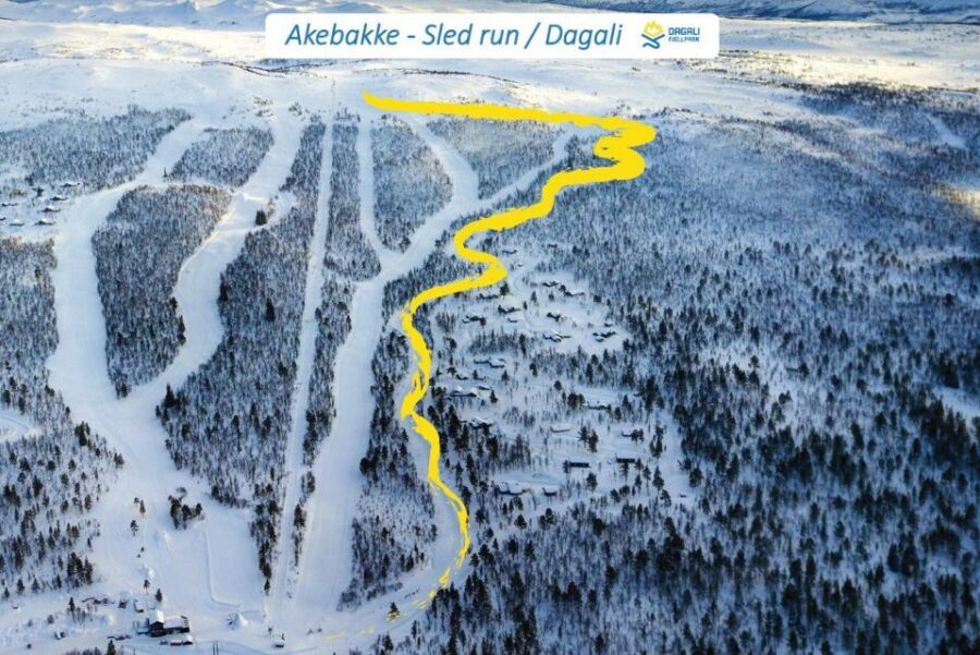 Dagali: 2-Hour Racing Toboggan Adventure - Ski lift up top, plus a warm café break when it’s cold