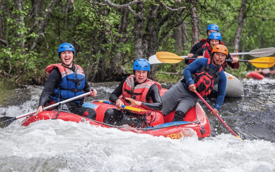 Dagali/Geilo: White Water Rafting Adventure - level 2 - Numedalslågen on a Level 2 run: what makes this river a smart choice