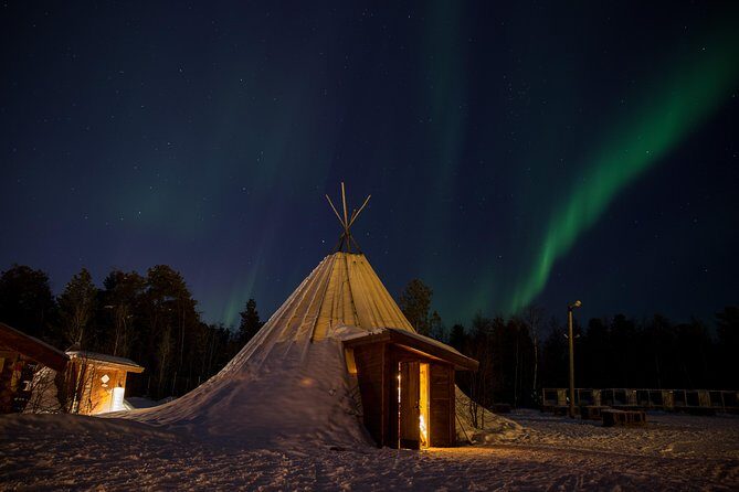 Dog Sled Tour and Husky Cuddles - Sámi Lavvu Time: Tea, Snacks, and Storytelling by the Fire