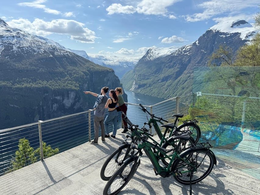 E-bike Tour in Geiranger, Norway - The Descent: Fast, Fun, and Still Needs Attention