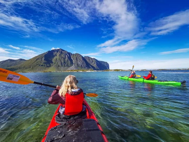 Eggum Lofoten: Kayaking Tour in Lofoten with Snacks - Safety briefing that makes kayaking feel doable