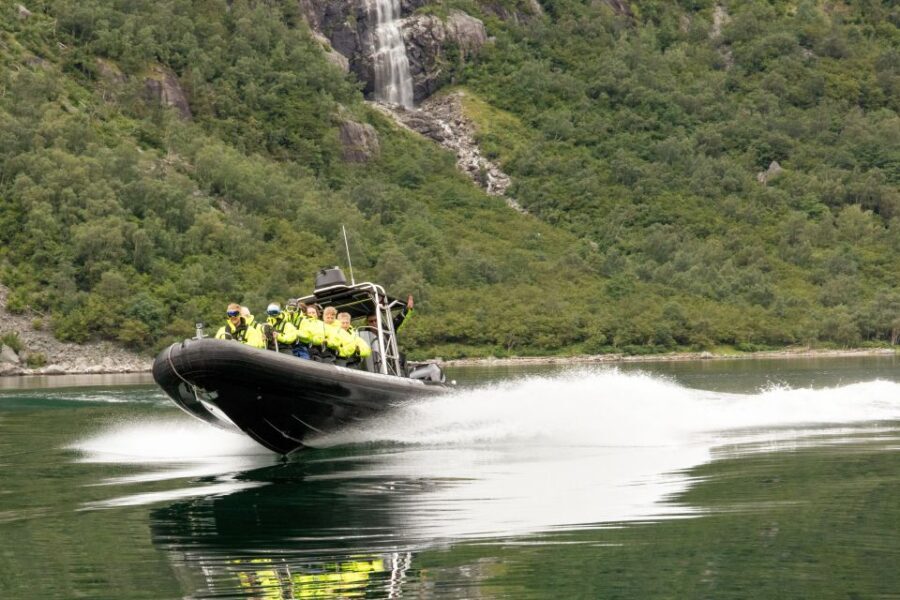 Eidfjord: 1-Hour Fjord RIB Tour - Hardangerbrua option: when weather and preferences change the plan