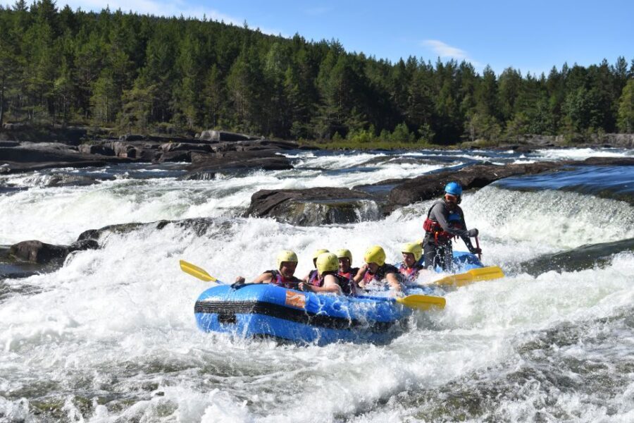 Evje: White Water Rafting Trip on Norway's Warmest Rivers - Fjord Start and Rapids Build-Up: Learning the Rhythm Fast