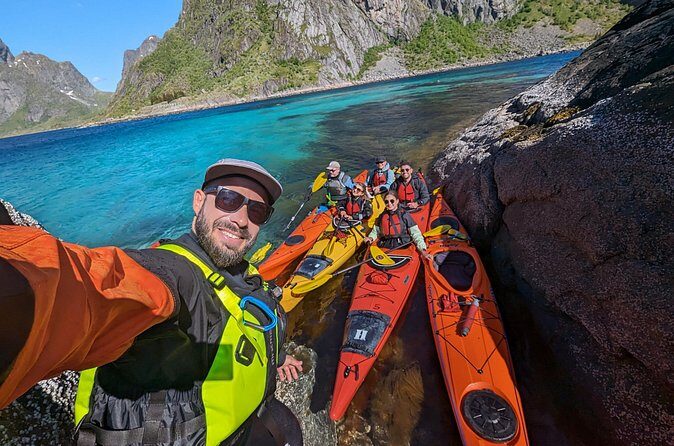 Explore Reinefjord by kayak (3 hours) - Weather, wildlife, and light: why your route changes