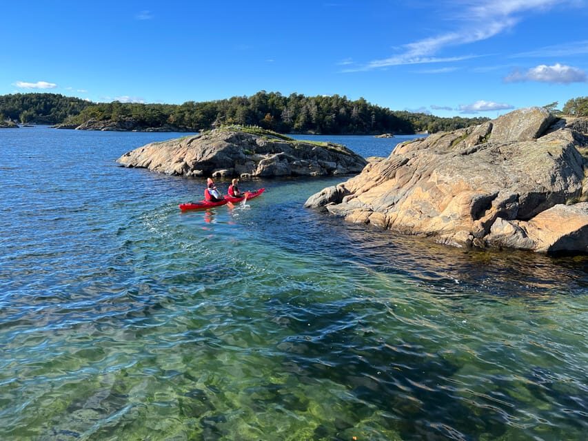 Færvik: Raet National Park Sea Kayaking Trip - Merdø on the agenda: kayaking by history and museum potential