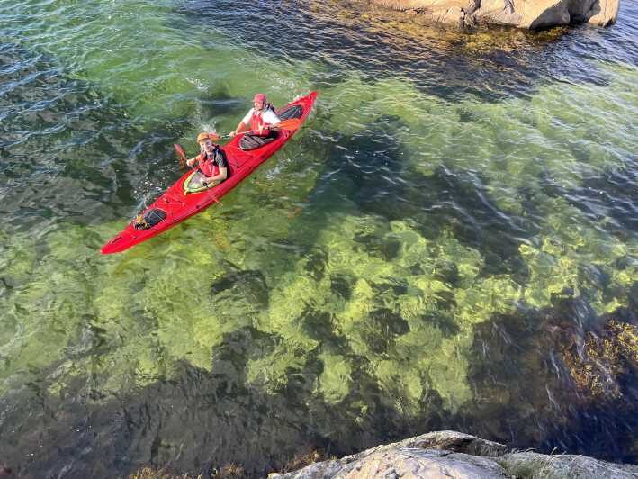 Færvik: Raet National Park Sea Kayaking Trip - Starting at Hove: safety talk, protective gear, and real paddle training