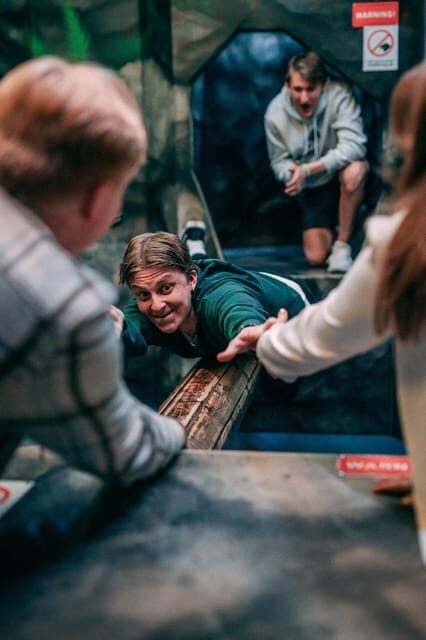Fangene på Fortet Bergen: Prison Island Adventure Escapegame - How the 1.5-hour game flows from briefing to final score