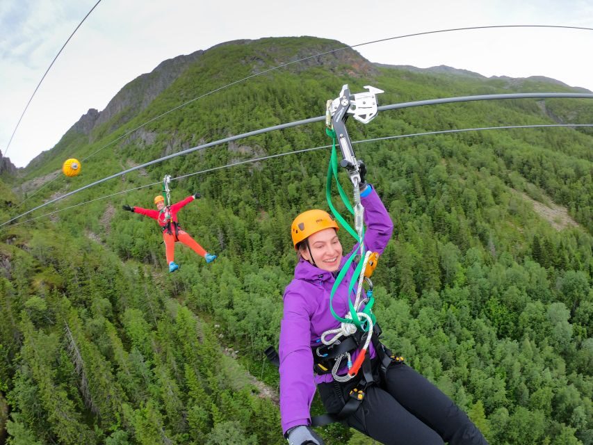 Feel the adrenaline in Mosjøen Zipline - Mosjøen Zipline: what this ride feels like