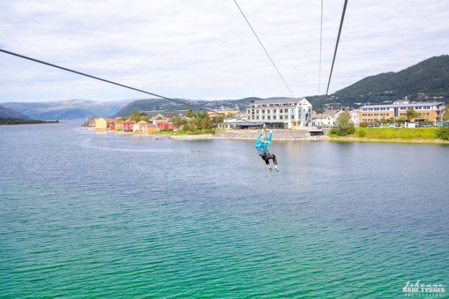 Feel the adrenaline in Mosjøen Zipline - Meeting up at Ytterøra 23 and finding the Sherpa Path stairs
