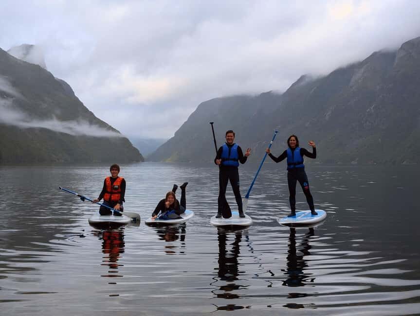 Frafjord Paddling & Månafossen Waterfall Hike Stavanger - Frafjord paddling: calm water, real fjord power