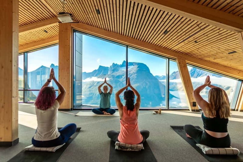 From Åndalsnes: Yoga on Nesaksla Mountain and Gondola Ticket - Eggen Restaurant on the Mountain: Where the Calm Starts