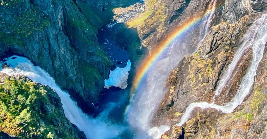 From Eidfjord: Vøringfossen Waterfall Nature Tour with Guide - Hardangervidda National Park: the plateau views and the gorge bridge
