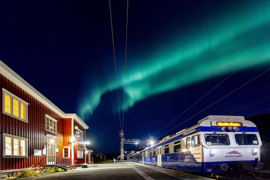 From Narvik: The Northern Lights Arctic Train Guided Tour - Entering the Arctic by Train from Narvik stasjon
