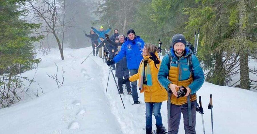 From Oslo: Oslomarka Forest Guided Snowshoeing Tour - The Oslomarka winter walk: quiet snow, easy pace, real forest time