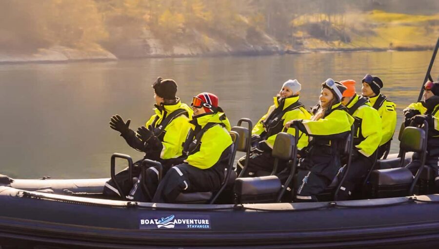 From Stavanger: Lysefjord RIB Boat Tour with Boathouse Visit - Lysefjord by RIB: Speed, Wind, and Wildlife Chances