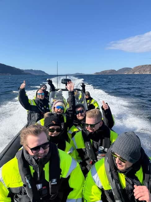 From Stavanger: Lysefjorden & Pulpit Rock Safari by RIB - RIB Adventure from Stavanger: what 2 hours is really like