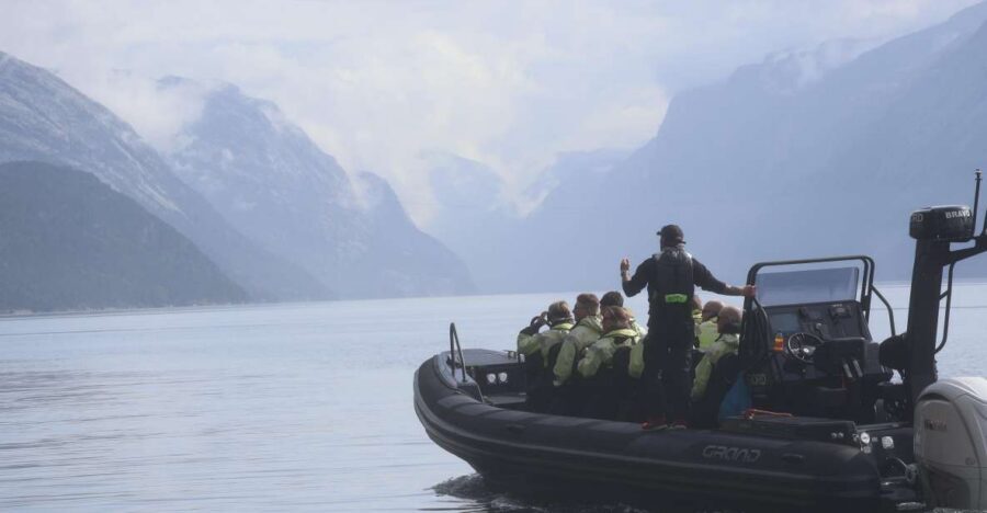 From Stavanger: RIB Tour to Lysefjord - Speed across the fjord: what that first 30 minutes is really for