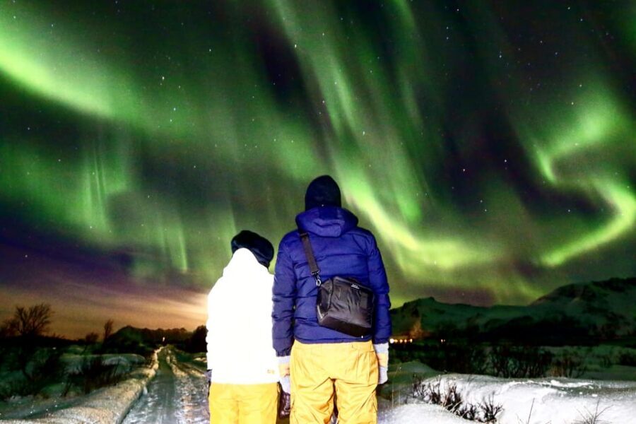 From Svolvaer: Private Northern Lights Search Trip - Camera coaching: tripods, settings, and steady framing