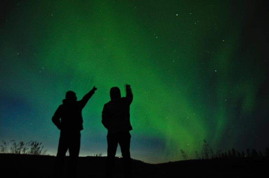 From Tromsø: Aurora Snowshoe Hike - The Ride to Ersfjordbotn: Getting Away From the Glow