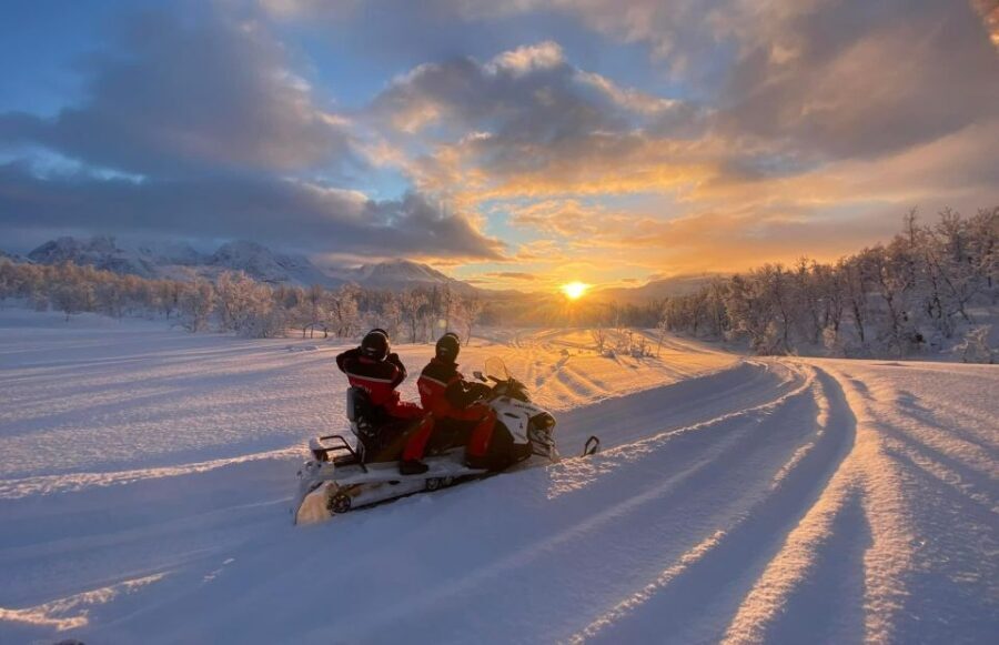 From Tromso: Eco Luxury Snowmobile Adventure to Lyngen Alps - Electric Snowmobiles in the Lyngen Alps: Quiet Power from Camp Troll
